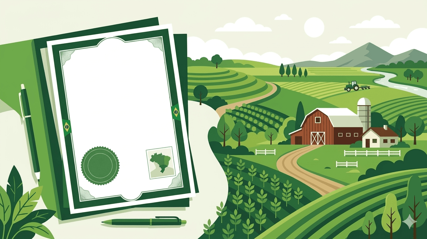 Imóvel rural brasileiro — CCIR, Certificado de Cadastro de Imóvel Rural emitido pelo INCRA